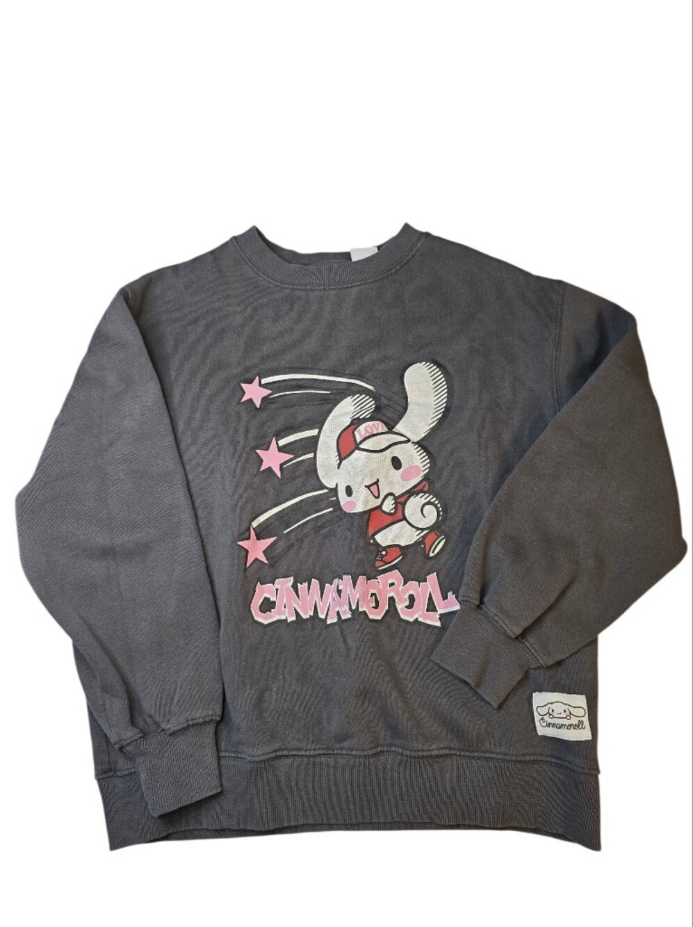 Zara Cinnamoroll Graphic Crewneck Sweatshirt